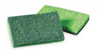 4WC36 Scrubbing Sponge, Green, 3-3/4In L, PK72