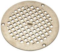 4WDR6 Replacement Grate, Square, Pipe Dia 4 In