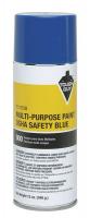 4WGC5 Spray Paint, OSHA Safety Blue, 12 oz.