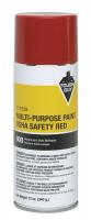 4WGC6 Spray Paint, OSHA Safety Red, 12 oz.