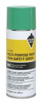 4WGD7 Spray Paint, OSHA Safety Green, 12 oz.