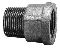 4WJF8 Extension, 3/4 In, NPT, Black Iron