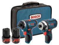 4WLH7 Cordless Combination Kit, 1.3A/hr., 12.0V