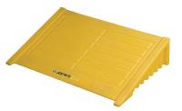 4WLT8 Spill Pallet Ramp, Yellow, 1000 lb.