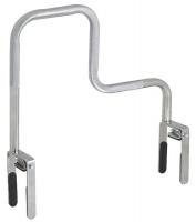 4WMJ5 Safety Rail, Silver, 15 In L