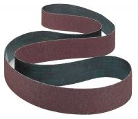 5PHZ6 Sanding Belt, 1/8 Wx12 In L, ZA, 80G, PK200