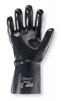 4T435 Chemical Resistant Glove, 18&quot; L, Sz 10, PR