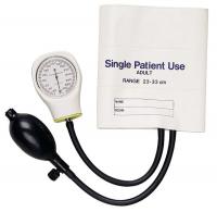 4WPC5 Single Use Sphygmomanometer, Adult, White