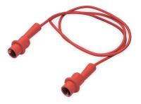 4WRF1 Patch Cord, Alligator Clip, 40 In, Red