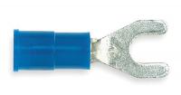 4X299 Fork Terminal, Blue, 16 to 14 AWG, PK100