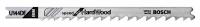 4XD02 Jigsaw Blade, U-Shank, 4 In. L, PK 5