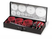 4XG62 Hole Saw Kit, 19 PC