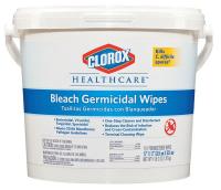 4XKR7 Disinfecting Wipes, Size 12 x 12 In, PK 2