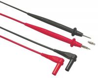 4XKU5 Test Leads, 60 In. L, Black/Red