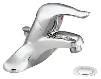 4XKZ5 Lavatory Faucet, 1H Lever, 1/2 IPS In