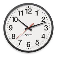 4XLA6 Analog Sync Clock, 12 Hour Face, 110v