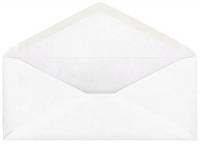 4XMV9 Envelope, Plain, White, PK50