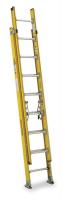 4XN97 Extension Ladder, Fiberglass, 16 ft., IAA