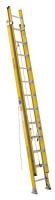 4XN99 Ext Ladder, Fiberglass, 24 ft., IAA