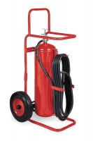 4XP78 Wheeled Fire Extinguisher, 50 lb, 50 ft