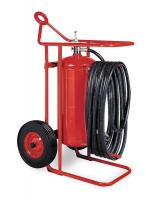 4XP79 Wheeled Fire Extinguisher, 150 lb., 50 ft