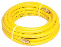 4XR54 Hose, Air, 3/8 In IDx3/8 NPT, 50 Ft, Yellow
