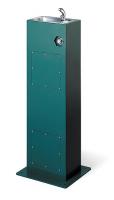 4XR75 Drinking Fountain, Pedestal, Evergreen, 36H