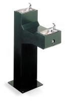 4XR76 Drinking Fountain, Pedestal Two Level