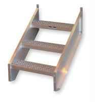 4XV20 Stair Unit, Aluminum, 4 Steps, 50 lb. Cap.