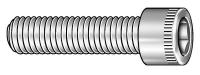 4XY67 Skt Cap Screw, Std, M6x1x25mm, Pk 100