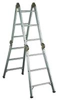 4XZ83 Articulating Ladder, 13 ft., IA, Aluminum