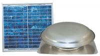4YCK9 Solar Attic Ventilator, Galvanized