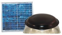 4YCL1 Solar Attic Ventilator, Black