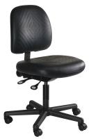 4YCV4 Chair, Intensive-Use, 39H, Black, Urethane