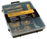 4YFD5 Screw Asst, #7 to #10, 194 Pcs, 8 Szs