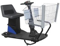 4YFD9 Value Shopper Handicap Cart, Blue