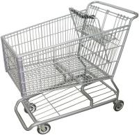 4YFE9 Wire Shopping Cart, 42 In. L, 25 In. W