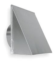 4YG80 Wall Cap, Aluminum