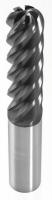 4YGE4 Routing End Mill, 1/4x1 1/8x3 L, Sq, AlTiN