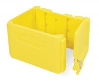 4YJ55 Optional Locking Cabinet, Yellow