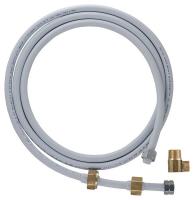 4YKD2 Braided Connector, 3/8 FIPx3/8 COMPx72L