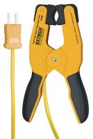 4YKT1 Pipe Clamp Temp Probe, -4 to 450 Deg F