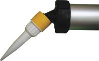 4YKT6 Nozzle System, Bulk Caulk Gun, 45Deg Angle