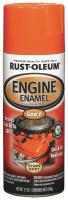 4YKY5 Engine Enamel, Chevy Orange, 16 oz, Spray