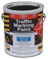4YNZ1 Traffic Marking Paint, Red, 1 gal.