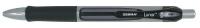 4YNZ4 Ballpoint Pen, Retractable, Med, Blk, PK 12