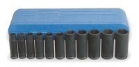 4YP62 Socket Set, 11 Pieces