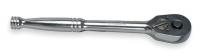 4YP74 Ratchet, Quick Release, 3/8Dr, 7 3/4 In