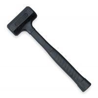 4YR64 Dead Blow Hammer, 1 1/8 Lb, Steel w/Rubber