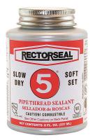 4YRV9 Pipe Sealant, Multi-Purpose, 8 oz Can, Ylw